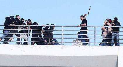 Ξέφυγε τον κίνδυνο ο οπαδός της ΑΕΚ