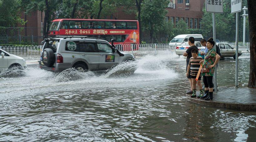 Συναγερμός στη νότια Κίνα: Έρχονται σφοδρές καταιγίδες