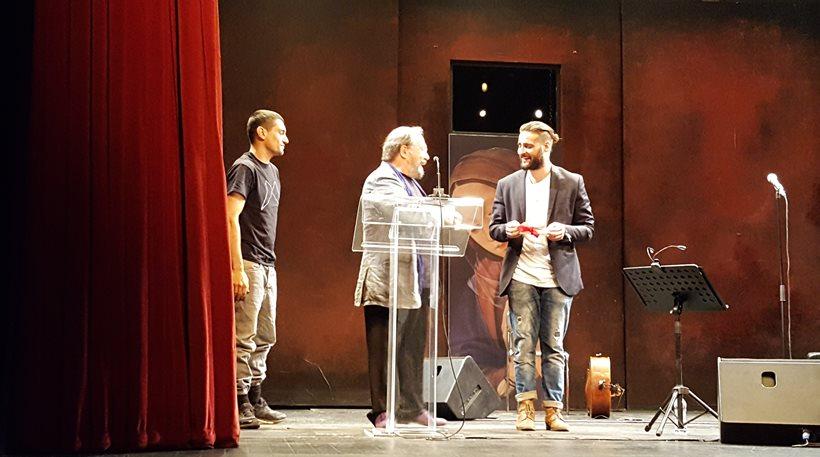 Ο Κωνσταντίνος Μπιμπής, φετινός νικητής του βραβείου Χορν