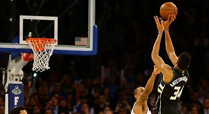 Τα πέντε κορυφαία σουτ του Αντετοκούνμπο (video)