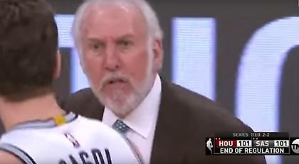 Η άγρια κατσάδα του Πόποβιτς στον Γκασόλ (video)