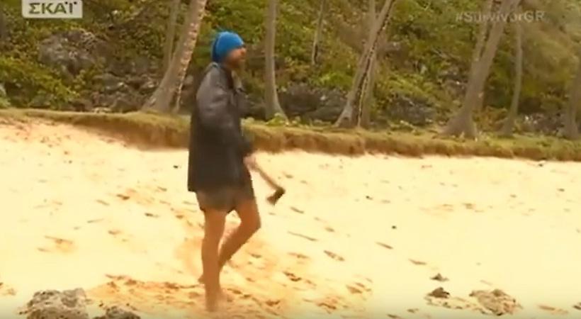 Survivor: Το ραπ του Σπαλιάρα, «Ο Σφάχτης της καρύδας»