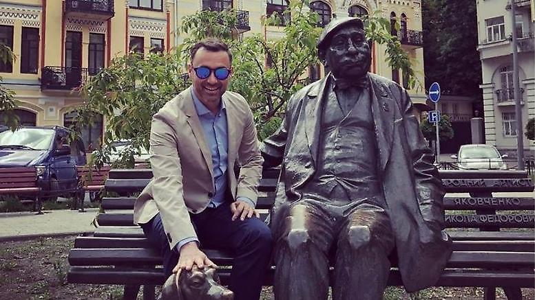 Eurovision 2017: Οι υπέροχες φωτογραφίες του... τουρίστα Καπουτζίδη στο Κίεβο