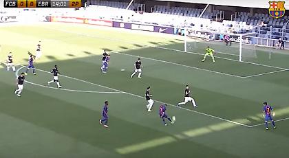 Απίθανο «τούβλο» από παίκτη της Μπαρτσελόνα Β’ (video)