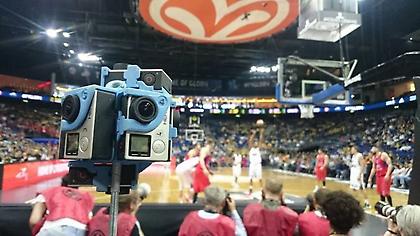 Εντυπωσιακή τεχνολογία, μας βάζει μέσα στο Final Four (video)