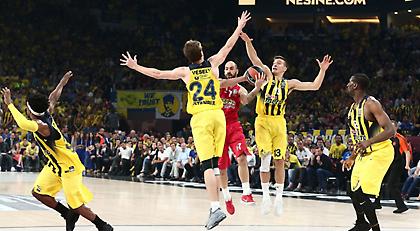LIVE μετάδοση: Φενέρ-Ολυμπιακός 80-64 (Τελικό)
