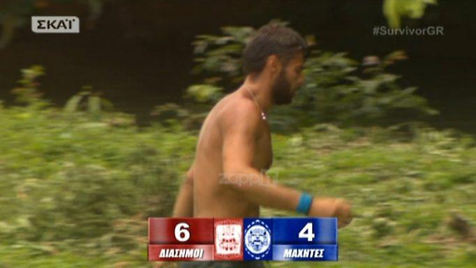 Survivor: Εκτός εαυτού ο Βασάλος χτυπούσε και κλωτσούσε ό,τι έβρισκε μπροστά του!