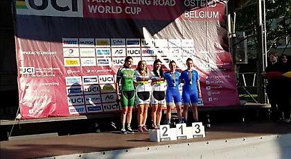 Χάλκινα μετάλλια για τις Καλατζή/Μηλάκη στο Παγκόσμιο Κύπελλο της Οστάνδης