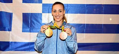 «Χρυσή» Αννά Κορακάκη -Κατέκτησε ξανά το χρυσό μετάλλιο