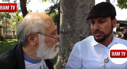 Ο Μπάμπης… λάδωσε για τις ανάγκες του ρεπορτάζ! (video)