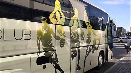 Πάλι με πούλμαν στην Αθήνα ο Άρης (video)