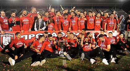 Η εντυπωσιακή φιέστα της Παναχαϊκής για την άνοδο στη Football League (video)