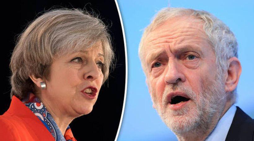 Οι Βρετανοί στις κάλπες την Πέμπτη: Στη μία μονάδα η διαφορά Μέι - Κόρμπιν