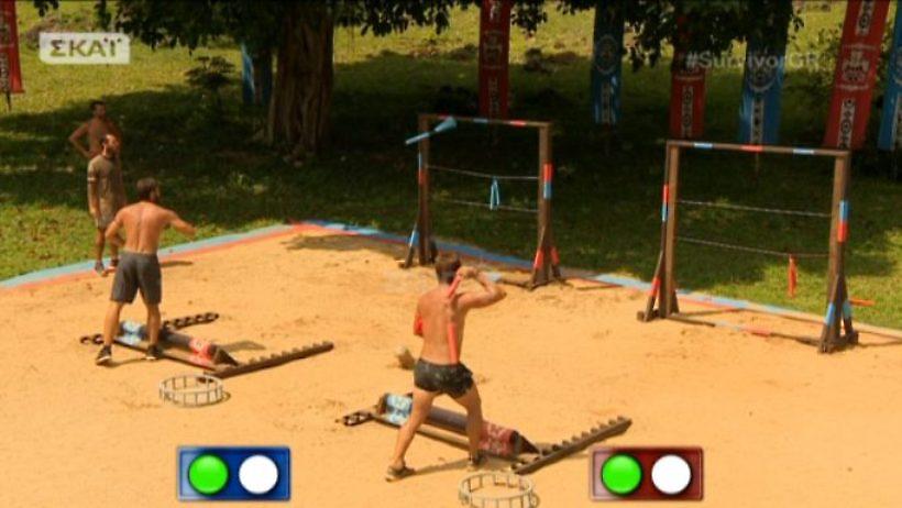 Survivor: Οι …ιδιαίτερες κινήσεις του Βασάλου όταν κέρδισε τον Αγγελόπουλο και τον Χρανιώτη! (video)
