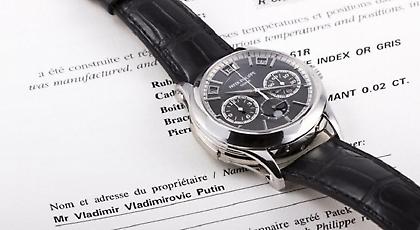 Ο Πούτιν έδωσε το πανάκριβο ρολόι του σε δημοπρασία -Κοστίζει σχεδόν 1 εκατ. ευρώ (pics)