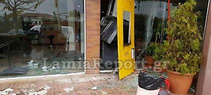 Ανατίναξαν ΑΤΜ στην Εύβοια και έφυγαν με 65.000 ευρώ