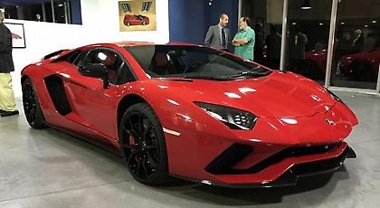 Παρουσίαση Lamborghini Aventador S στην Ελλαδα