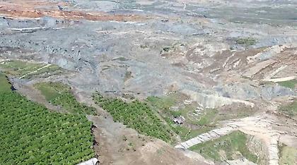 Αμύνταιο: Γκρεμίζουν ολόκληρο χωριό μετά την κατολίσθηση 80 εκατ. κυβικών μέτρων χώματος