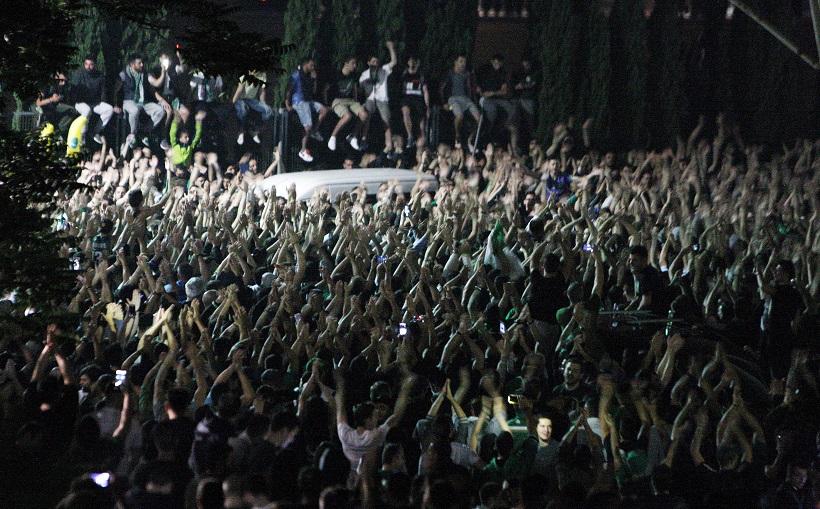 Έφτασε στο ΟΑΚΑ ο Παναθηναϊκός!