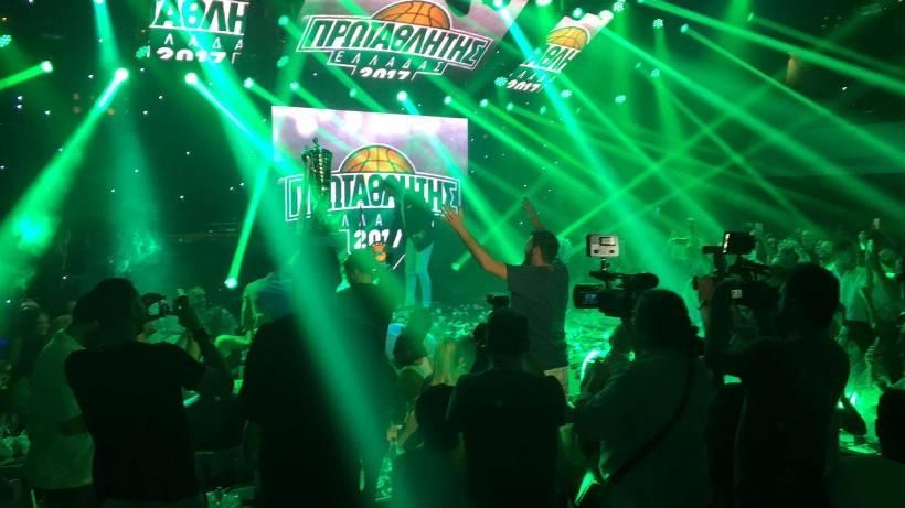 Τρελοί πανηγυρισμοί στο άκουσμα του ύμνου του Παναθηναϊκού (video)