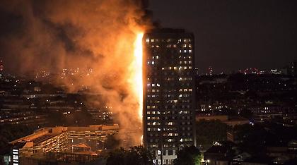 Λονδίνο: Τρομακτική πυρκαγιά σε 27ωροφο κτίριο με 200 ενοίκους - Φόβοι για εγκλωβισμένους