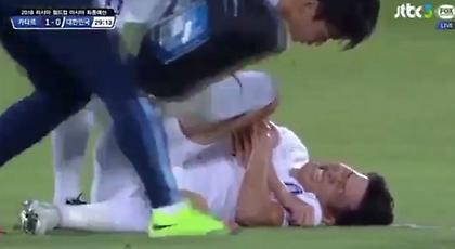 Πολύ άσχημος τραυματισμός για τον Σον (video)