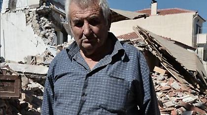 Μαρτυρίες κατοίκων από τη Βρίσα: Εγκλωβιστήκαμε με την γυναίκα μου στα ερείπια