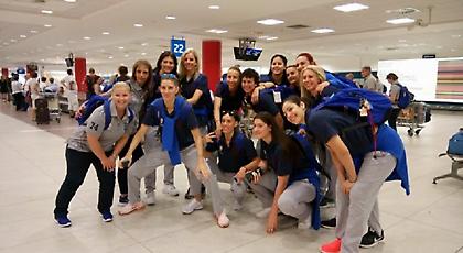 Έφτασε στην Πράγα η Εθνική Γυναικών για το Ευρωμπάσκετ