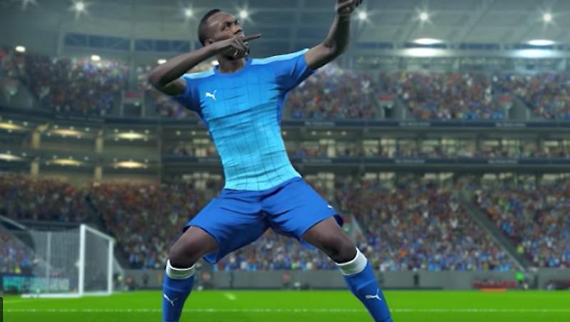 Στο PES 2018 θα παίζεις μπαλίτσα με τον Γιουσέιν Μπολτ (video)