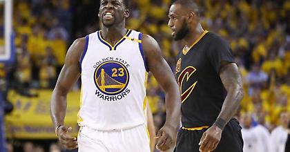 Η αποστομωτική απάντηση του Λεμπρόν στο τρολάρισμα Γκριν: «Έτσι είπε αυτή, ε;» (pics)