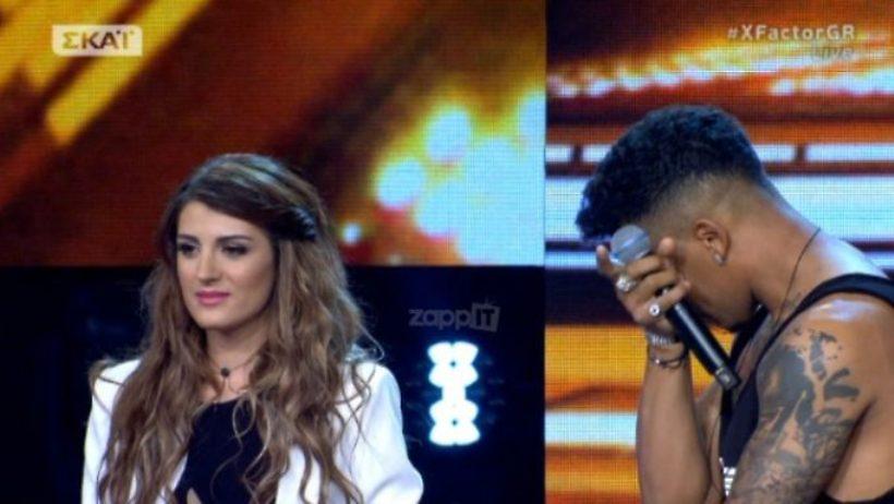 X Factor: Έβαλε τα κλάματα πάνω στη σκηνή! “Λύγισε” μπροστά στους κριτές! (video)