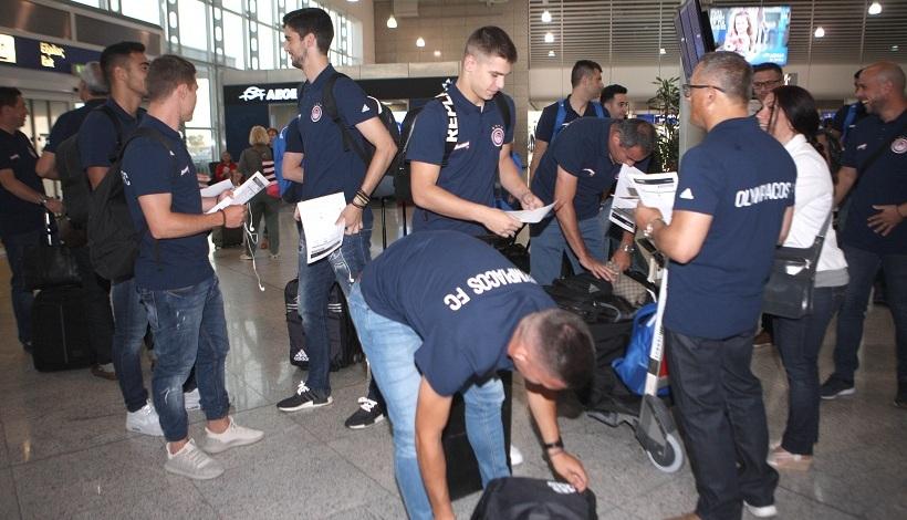 «Πέταξε» για Αυστρία ο Ολυμπιακός (pics)