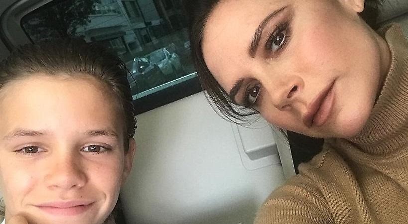 Η φωτογραφία του Romeo Beckham που κοροϊδεύει τη μητέρα του, Victoria, έχει πάρει 70.000 like