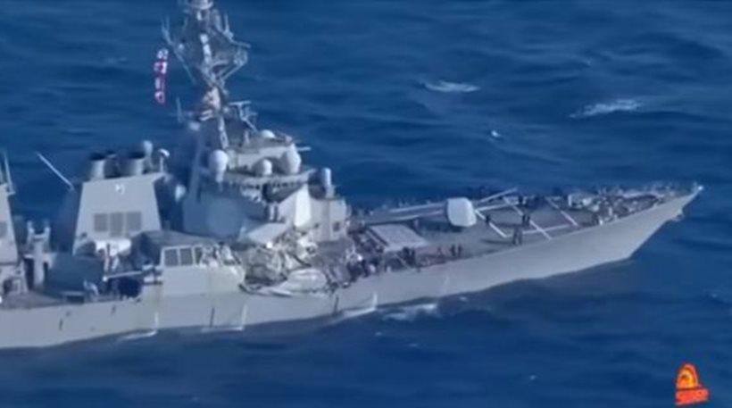 Αμερικανικό αντιτορπιλικό συγκρούστηκε με φορτηγό πλοίο στην Ιαπωνία - Επτά ναύτες αγνοούνται
