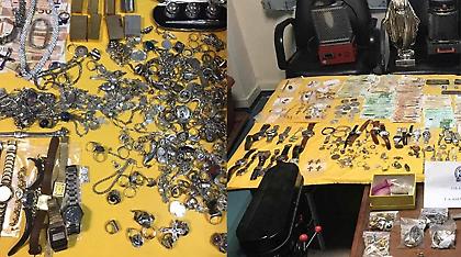 Λεία 40 εκατ. ευρώ σε κοσμήματα, ρολόγια και τιμαλφή για την σπείρα που «ξάφριζε» επωνύμους