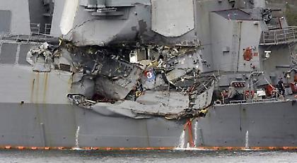 Νεκροί εντοπίστηκαν οι 7 ναύτες του αμερικανικού αντιτορπιλικού που αγνοούνταν