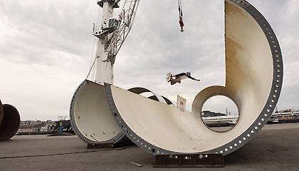 EOLO Project: Skateboarding σε…πύργο ανεμογεννήτριας