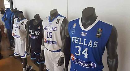 Τα αποκαλυπτήρια της νέας φανέλας της Εθνικής μπάσκετ (video)