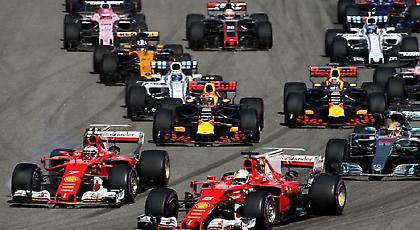 Με 21 αγώνες η Formula 1 το 2017