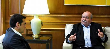 Ολοκλήρωσε τις επαφές για Eurogroup και Κυπριακό ο Τσίπρας -Τι συζήτησε με τον πρόεδρο της Βουλής