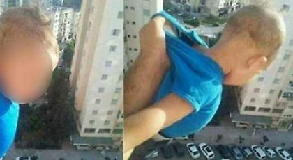 Αδιανόητο: «Πατέρας» κρέμασε το γιο του στο παράθυρο: «1.000 likes αλλιώς τον αφήνω» (video)