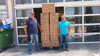 Αποστολή ανθρωπιάς στους κατοίκους της Βρίσας από τον Δημήτρη Καμμένο