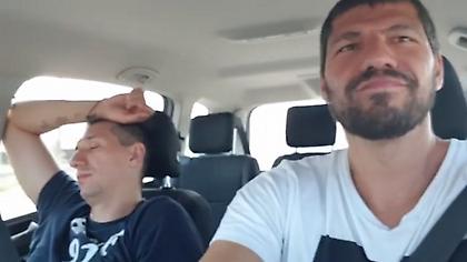 Έπος: Ο Λάζαρος οδηγά και ο Διαμαντίδης κοιμάται (video)