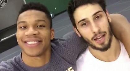 Αποθεώνει Αντετοκούνμπο ο κολλητός του, Καμπερίδης (pic)