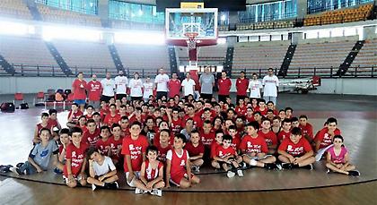 Με Σφαιρόπουλο το «ερυθρόλευκο» camp στο ΣΕΦ (pics)