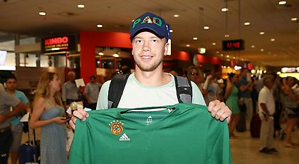 Ήρθε για Παναθηναϊκό ο Λεκαβίτσιους (pics)