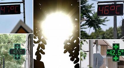 «Ψήνεται» όλη η χώρα: 40άρια σε πολλές περιοχές, 47 βαθμοί στα Τρίκαλα! (pics)