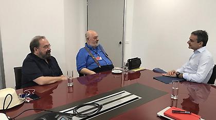 Μητσοτάκης με Γεωργουσόπουλο και Φασουλή για τα χρέη του Θεατρικού Μουσείου: Κινδυνεύουν με φυλάκιση