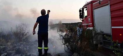Πυρκαγιές σε Αργολίδα και Λακωνία (pics/video)