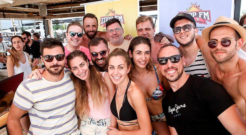 ΣΠΟΡ FM 94,6 μαγεία και στην παραλία! (pics)